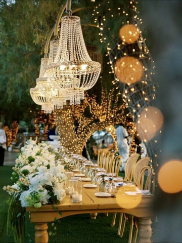 Wedding Chandeliers - Πολυελαιοι για γαμους