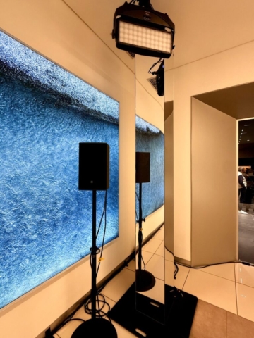 Mirror truss κατασκευή με καθρέφτη για luxury event με επαγγελματικό φωτισμό και εντυπωσιακό σχεδιασμό