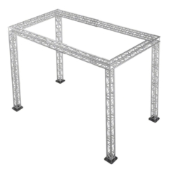Σύστημα Truss για Σκηνή & πίστα γάμου Ορθογώνιο σύστημα τετράγωνης τράσας αλουμινίου για σκηνή εκδηλώσεων & γάμους