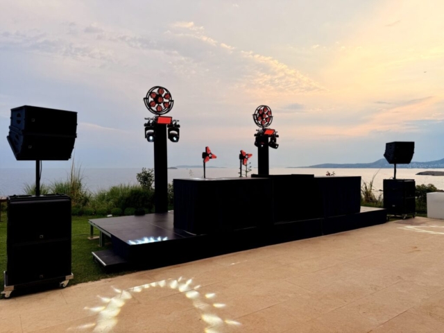 Audio - Lighting Setup For Liva K Private Event