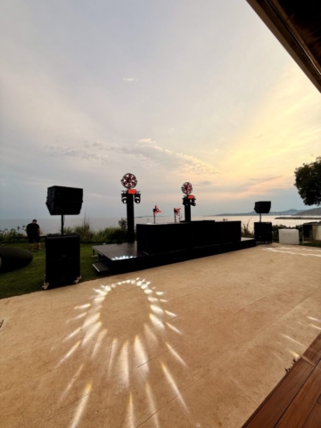 Audio - Lighting Setup For Liva K Private Event