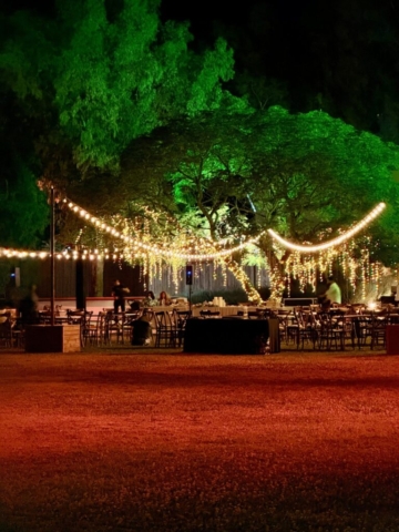 String Lights For A Luxury Wedding At Anassa City Events
