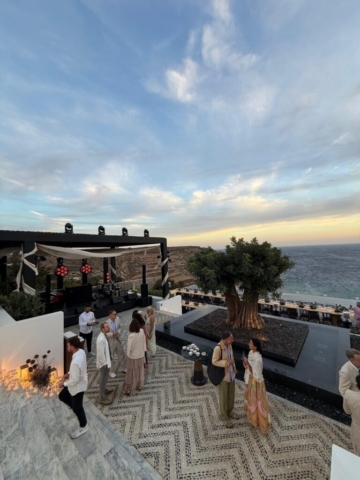 Private Event At Odera Tinos Island