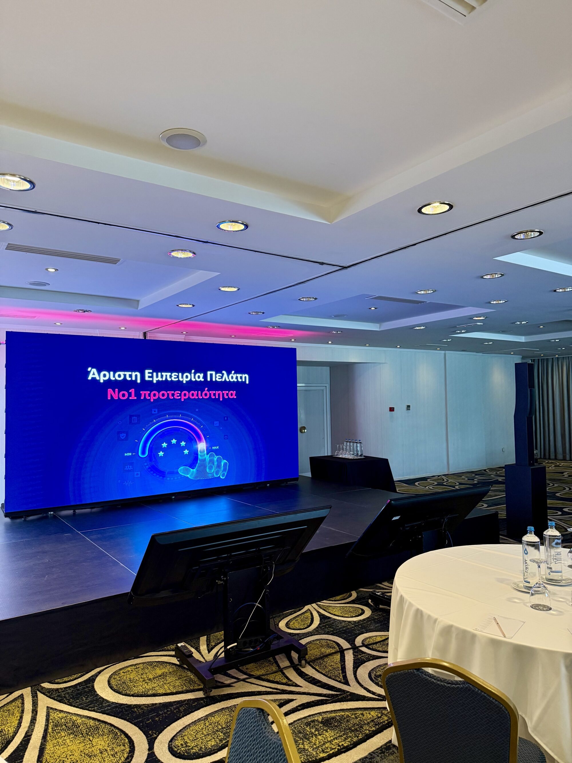 Ενοικίαση LED wall υψηλής ανάλυσης για εκδηλώσεις στην Αθήνα