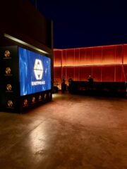 LED video wall σε εκδήλωση εγκαινίων εταιρείας.